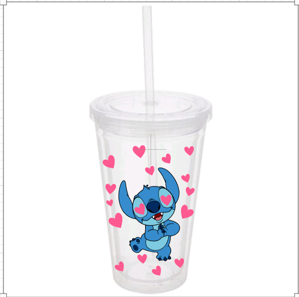 Stitch Love 180z. Tumbler